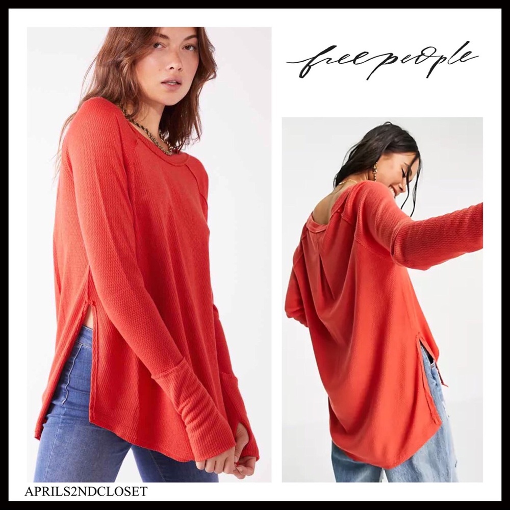 FREE PEOPLE BOHO FLOWY TUNIC TOP PULLOVER A2C - Picture 6 of 16